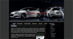 Desktop Screenshot of hybrid-auto.cz
